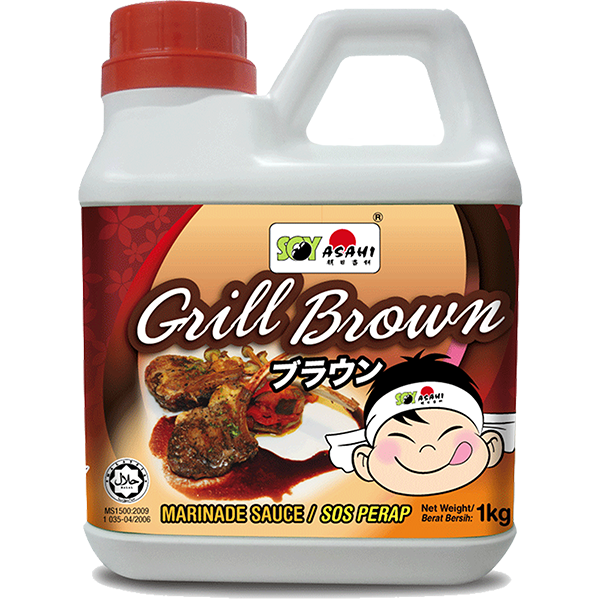 GRILL BROWN PASTE 1KG  Soy Asahi