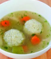 Homemade Chicken Balls & Vegetable Soup copy