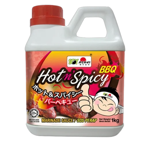 Hot & Spicy BBQ Marinade Sauce 1kg