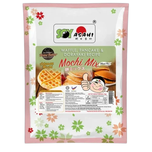 Mochi Mix Waffle, Pancake, Dorayaki Recipe 1kg