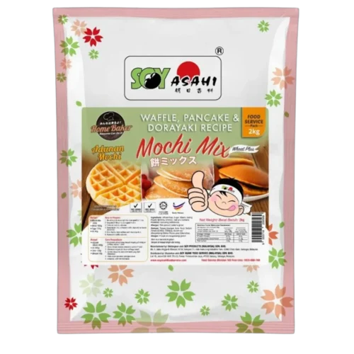 Mochi Mix Waffle, Pancake, Dorayaki Recipe 2kg