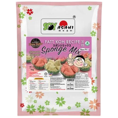 Sponge Mix Fatt Koh Recipe Pink 1kg